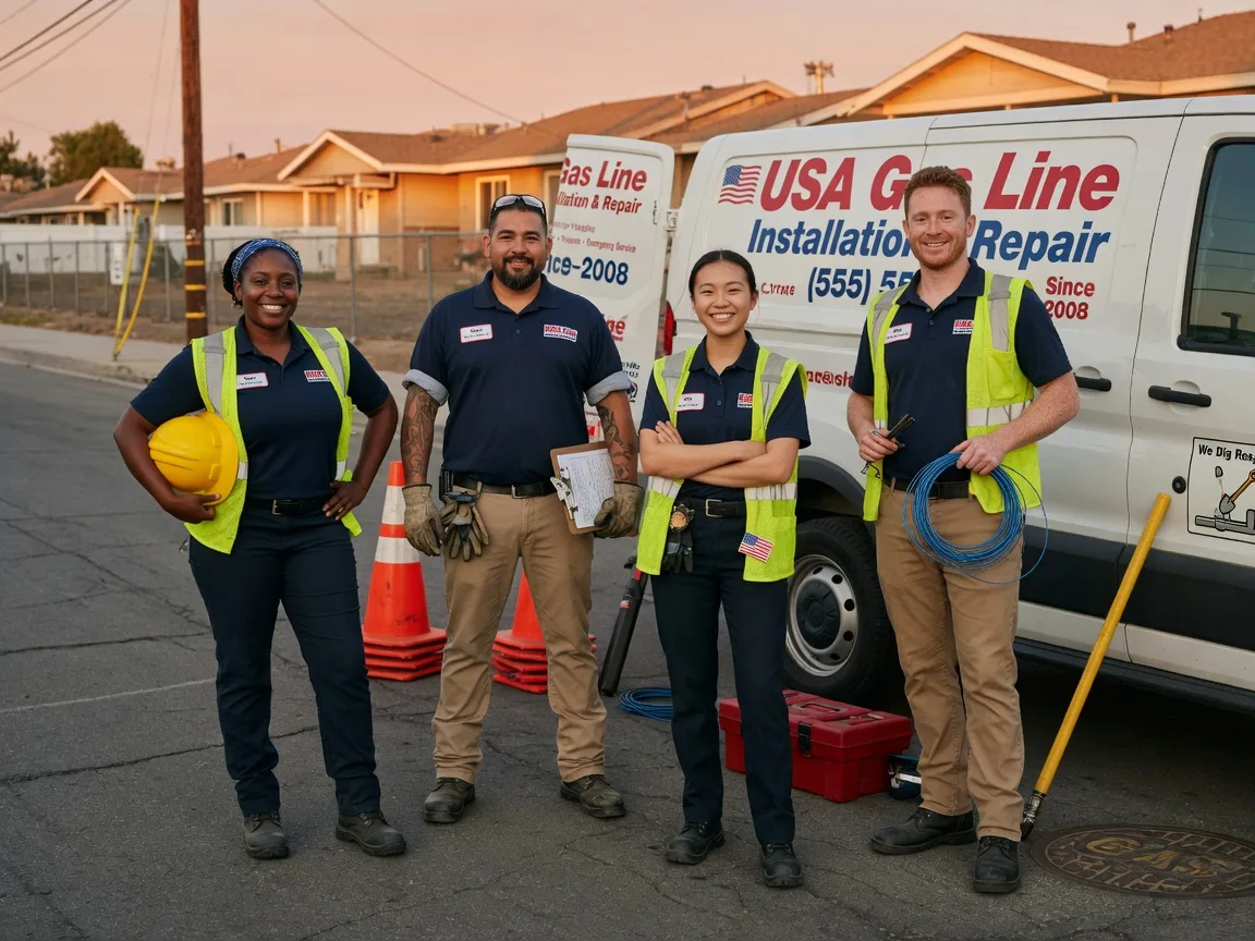 Gas Line Installation company in Lerona, WV